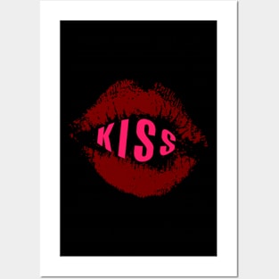 kiss Posters and Art